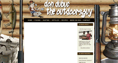 Desktop Screenshot of dontheoutdoorsguy.com